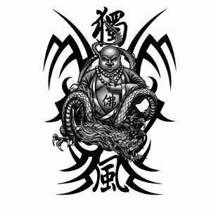 Tatouage tribal modles de tatouages tribals tattoo tribal dragon 
