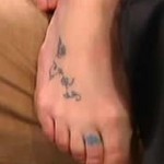 Tattoo pied Britney Spears
