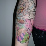 Coeur de pirate tatouage ours