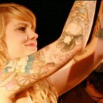 Tattoo bras cœur de pirate
