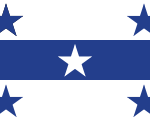 Drapeau de l'archipel des Gambier