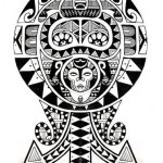 Modèle tatouage polynesien