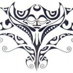 Modèle tattoo polynesien