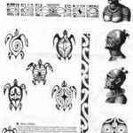 Planche de tattoo polynesien