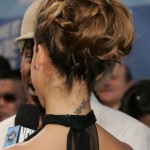Tatouage nuque Jessica Alba