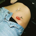Tatouage cerise old school