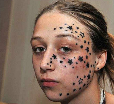 Tatouage des 56 toiles de Kimberley Tatouage des 56 toiles de Kimberley