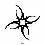 modele-tatouage-etoile-tribale Modèle tatouage étoile tribale