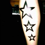 modele-tatouage-etoiles-tribales Modèle tatouage étoile tribale