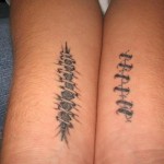 Modèle tatouage poignet insolite