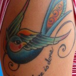 modele-tattoo-hirondelle Tatouage hirondelle old school