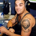 tatouage-lion-robbie-williams Tatouage lion Robbie Williams