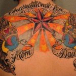 tattoo-etoile Tatouage étoile sur le dos