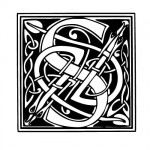 modele-tatouage-ecriture-celtique-S Modèle tatouage celtique lettre S