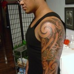 modele-tatouage-inspiration-maori-kirituhi Modèle de tatouage Maori pour l'épaule