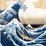Art japonais traditionnel : vagues