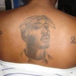 tatouage-fan-2pac Tatouages de fan de Tupac, portrait