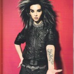 Tatouage de Bill Kaulitz de Tokio Hotel sur le bras