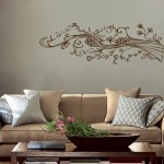 Design de tatouage mural d'arbre