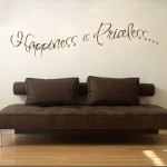 Design de tatouage mural de lettres personnalisées