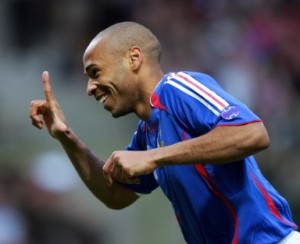 Thierry Henry en coupe du monde de Football