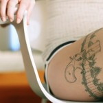 Tatouage sur la cuisse original pour femme Tatouage sur la cuisse original pour femme