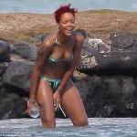 Tatouage sur la cuisse de Rihanna Tatouage sur la cuisse de Rihanna