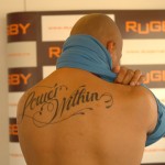 Tatouage dans le dos Jonah Lomu ex- All Blacks Tatouage dans le dos Jonah Lomu ex- All Blacks