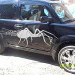 tatouage pour voiture : sticker araignée tatouage pour voiture : sticker araignée