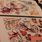 Planches de flash old school