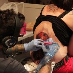 Tatouage style horror dans le dos