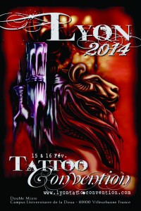 Salon du tatouage de Lyon 2014