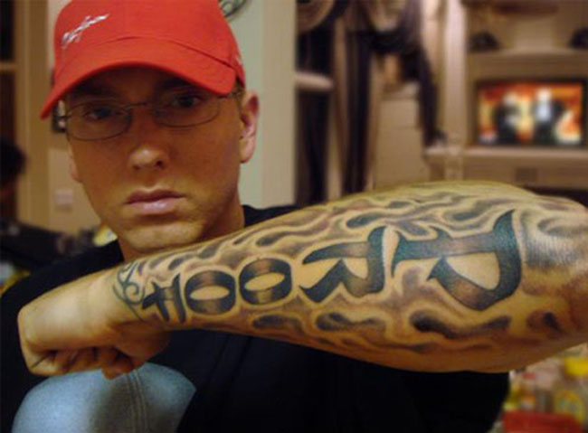 Tatouage proof Eminem