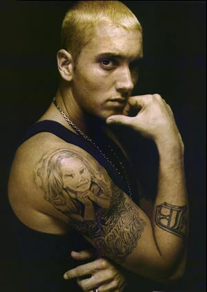 Eminem tatouage de sa fille
