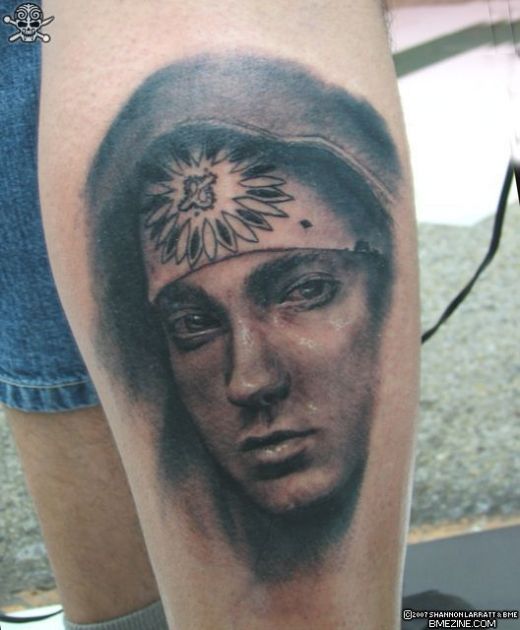 Un tatouage Eminem