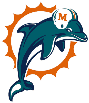 Tatouage football américain Miami Dolphins