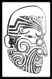Symbolique et Modèle de tatouage Maori : le Uma