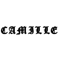 Modèle tatouage prénom Camille