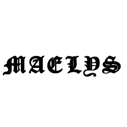 Modèle tatouage prénom Maelys
