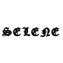 Modèle tatouage prénom Selene