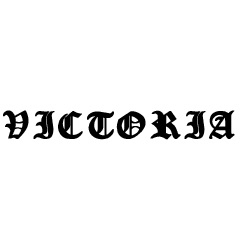 Modèle tatouage prénom Victoria