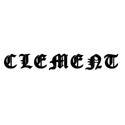 Modèle de tatouage prénom Clement