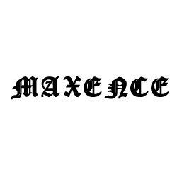 Modèle de tatouage prénom Maxence