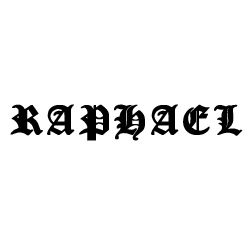 Modèle de tatouage prénom Raphael