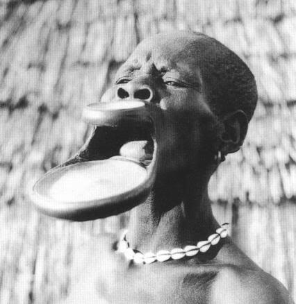 Piercing primitif africain