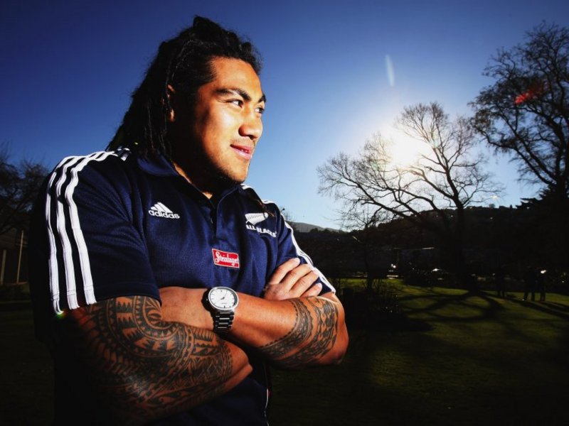 Tatouage bras Maori Ma'a Nonu des All Blacks
