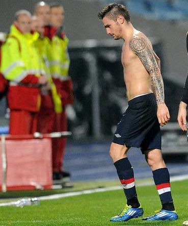 Tatouage de Mathieu debuchy