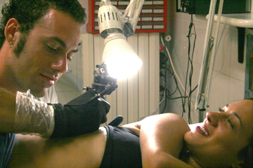 Orlando tattoo, le tatoueur d'Asia Argento