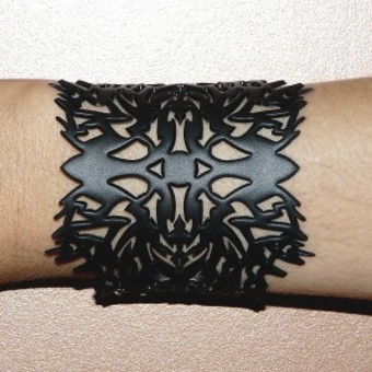 bracelet tatouage noir