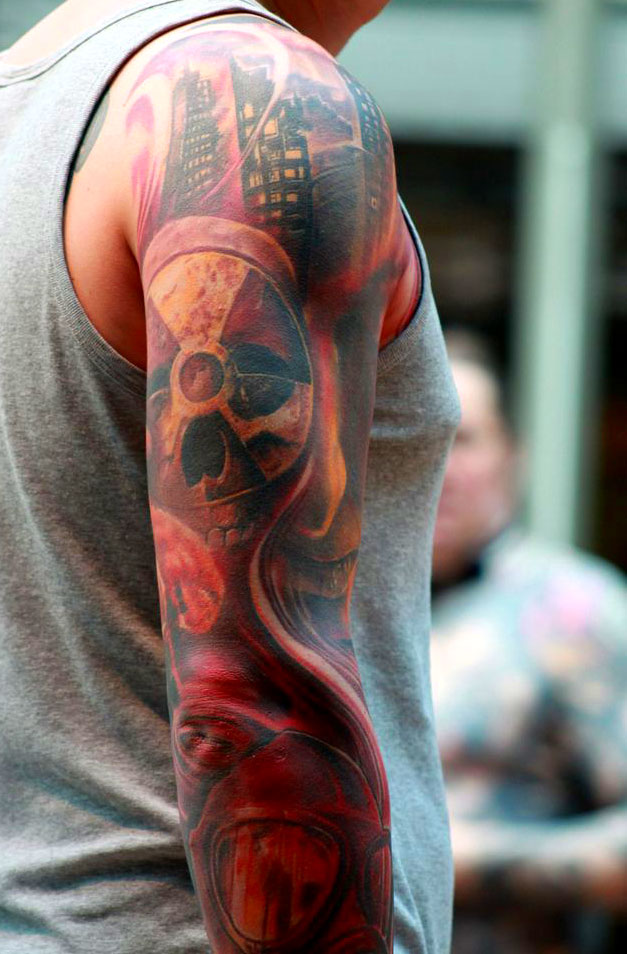 tatouage couleur apocalypse